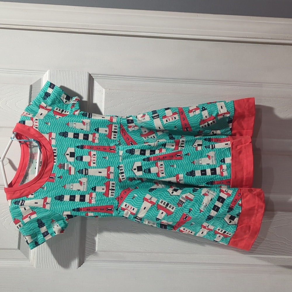 Svaha girls size 4 100% organic cotton dress